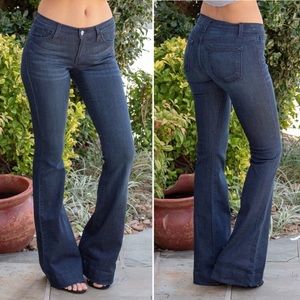 Judy Blue Fitted Trouser Flare Jeans